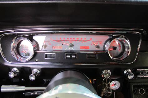 1965 mustang sheet metal gauge|65 mustang dash gauges.